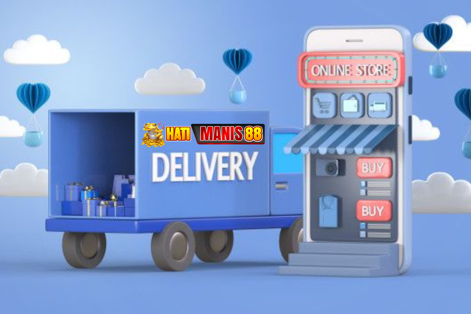 Ilustrasi pengiriman